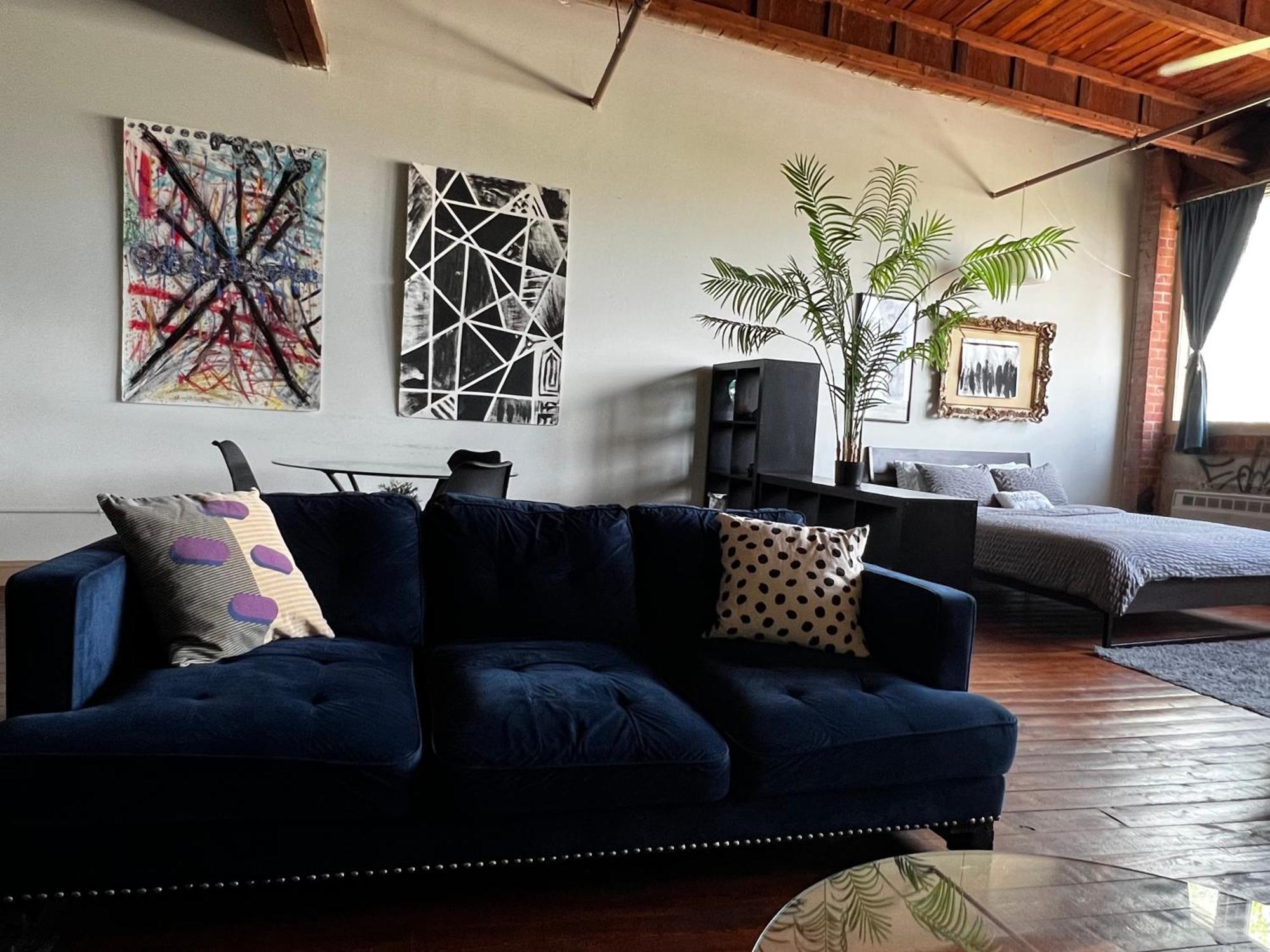 디트로이트 420 Friendly Skyline View Downtown Loft Free Parking 아파트 외부 사진